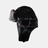 Leather,Velvet,Winter,Protection,Solid,Color,Leather,Hunting,Trapper