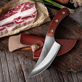 KCASA,Stainless,Steel,Boning,Knife,Kitchen,Knife,Sharp,Utility,Butcher,Knife,Kitchen,Tools,Sheath,Cover