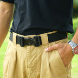 125cm,Men's,Casual,Nylon,Tactical,Plastic,Magnet,Function,Buckle,Military,Belts