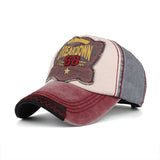 Women,Summer,Outdoor,Personalized,Edging,Washed,Denim,Baseball,Sunshade