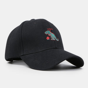 Unisex,Baseball,Little,Dinosaur,Embroidery