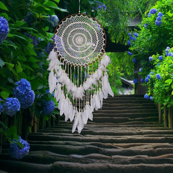 Dream,Catcher,Feather,Crochet,Decoration,Girls,Decorations