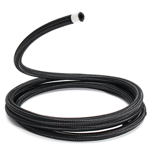 Nylon,Braided,Black,Stainless,Steel