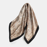 Women,Printing,Elegant,Fashion,Business,Square,Scarf
