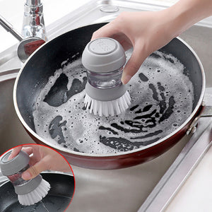 Household,Kitchen,Washing,Utensils,Brush,Liquid,Washing,Dispenser,Brush,Brushes,Cleaning