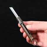 XANES,Brass,Folding,Knife,Multi,Tactical,Pocket,Knife,Survival,Tools,Outdoor,Camping,Picnic,Hunting
