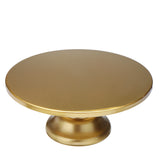 Round,Revolving,Stand,Pedestal,White,Dessert,Holder,Wedding,Party,Decoration