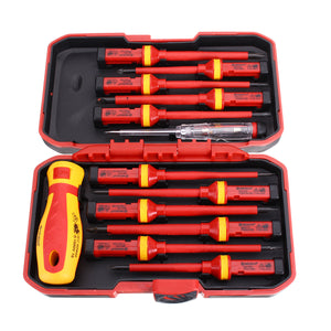 13Pcs,1000V,Insulated,Interchangeable,Blade,Screwdriver,Riding,Repair,Tools,Screwdriver