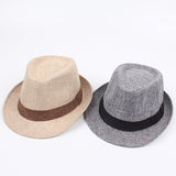 Linen,Breathable,Panama,Fedora,Outdoor,Sunscreen,Beach