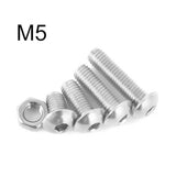 Suleve,500pcs,Stainless,Steel,Socket,Bolts,Screw