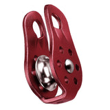 Aluminum,Alloy,Fixed,Climbing,Pulley,Outdoor,Camping,Hiking,Escape,Rescue