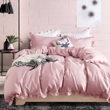 Super,Concise,Nordic,Style,Pieces,Bedding,Queen,Pillowcase,Quilt,Cover