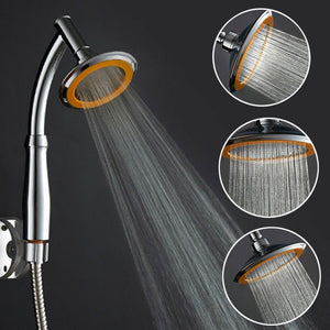 Rotatable,Stainless,Steel,Rainfall,Pressure,Shower,Steel,Holder