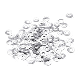 100Pcs,Stainless,Steel,Spring,Washer,Elastic,Curved,Gasket,Assortment