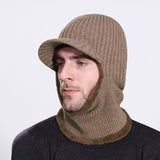 Unisex,Velvet,Windproof,Riding,Outdoor,Protection,Headgear,Knitted,Beanie