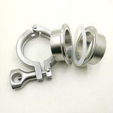 Clamp,Clover,Stainless,Steel,Single,Sanitary,Clamp,Ferrule