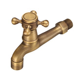 Antique,Brass,Mounted,Garden,Bathroom,Basin,Faucet,Water,Machine