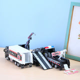 Scale,Alloy,Model,Rescue,Police,Truck,Birthday