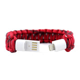 IPRee,Outdoor,Survival,Bracelet,Camping,Emergency,Paracord,Cable,iPhone