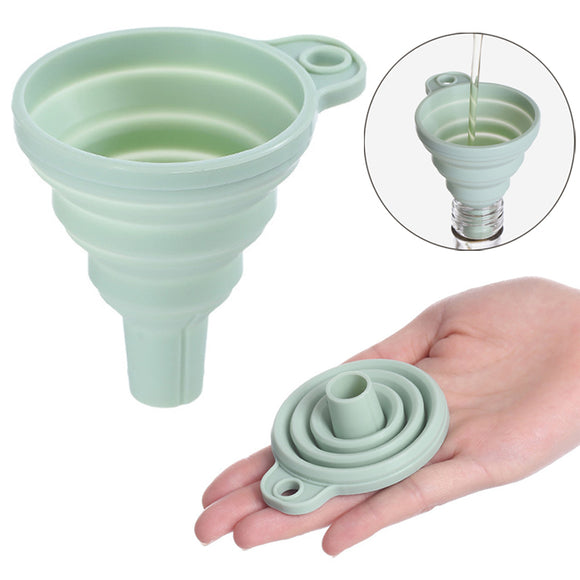Fasola,Creative,Silicone,Folding,Funnel,Retractable,Household,Kitchen,Liquid,Package,Camping,Funnel