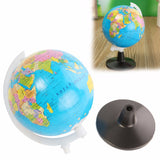 8.5cm,World,Globe,Atlas,Swivel,Stand,Geography,Educational,Decor