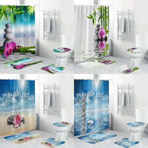 Shower,Curtain,Waterproof,Bathroom,Toilet,Cover