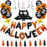 Happy,Halloween,Decorations,Balloon,Party,Hanging,Letter,Balloons