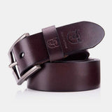 BULLCAPTAIN,Genuine,Leather,Ointment,Leather,Business,Casual,Buckle,Leather