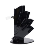MYVIT,Acrylic,Black,Knife,Holder,Knife,Blocks,Stand,Ceramic,Knife