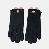 Women's,Glove,Winter,Touch,Screen,Gloves,Velvet,Thick,Pattern,Gloves,Fingers,Point,Drive,Gloves