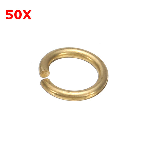50Pcs,Copper,Brass,Circle,Jewelry,Craft