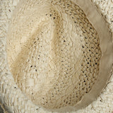 Outdoor,Handmade,Woven,Straw,Protection,Short,Brimmed,Fedora,Visor