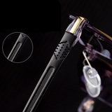 Unisex,Foldable,Frameless,Diamond,Trimmed,Light,Reading,Glasses,Presbyopic,Glasses
