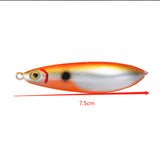 ZANLURE,Weedless,Fishing,7.5cm,Various,Colours