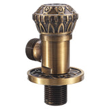 Antique,Brass,Triangle,Valve,Bathroom,Accessory,Brass,Angle,Valve,Filling,Valves,Diamond,Pattern