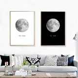 Abstract,Black&White,Canvas,Paintings,Print,Picture,Decor