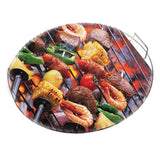 44.5cm,Round,Grill,Grate,Charcoal,Grill,Replacement,Metal,Cooking,Barbecue,Frame