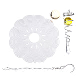 Metal,Hanging,Silent,Spinner,Chimes,Garden,Decor,Center