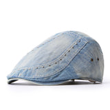 Cotton,Rivet,Painter,Beret,Casual,Outdoor,Visor,Forward