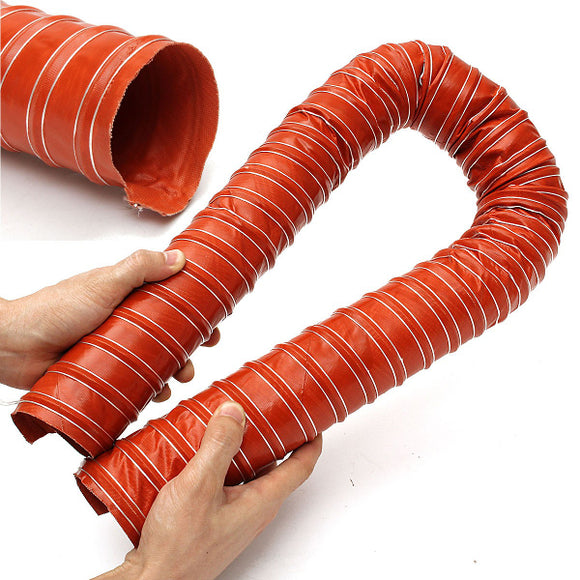 2.5Inch,Silicone,Flexible,Brake,Ducting,Aeroduct,Airduct