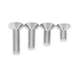 Suleve,M3ASH5,10pcs,Countersunk,Screws,Alloy,Steel,Titanium,Plated,Grade