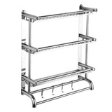 Mount,Stainless,Steel,Storage,Basket,Shower,Bathroom,Towel