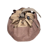 Portable,Khaki,Garden,Bucket,Canvas,Carrier,Bucket,Organizer