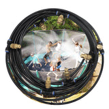 Outdoor,Coolant,System,Water,Sprinkler,Garden,Greenhouse,Patio,Mister,Cooling,Spray,Adjustable,Atomizing,Nozzles,Large