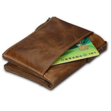 IPRee,Men's,Vintage,Blocking,Wallet,Genuine,Leather,Holder,Pocket,Purse