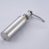 Silver,Stainless,Steel,Liquid,Dispenser,Bottle,Kitchen,Bathroom