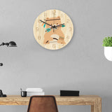 Loskii,CC036,Creative,Clock,Clock,Cartoon,Clock,Office,Decorations