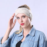 Women,Handmade,Braided,Headband,Thickened,Loose