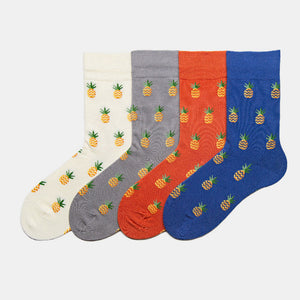 Socks,Japanese,Stockings,Men's,Fruit,Pineapple,Socks,Trendy,Street,Cotton,Socks