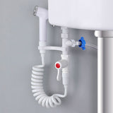 Portable,Bidet,Sprayer,Handheld,Toilet,Bidet,Retractable,Spring,Adapter,Mounting,Bracket,Switch,Toilet,Cleaning,Tool"